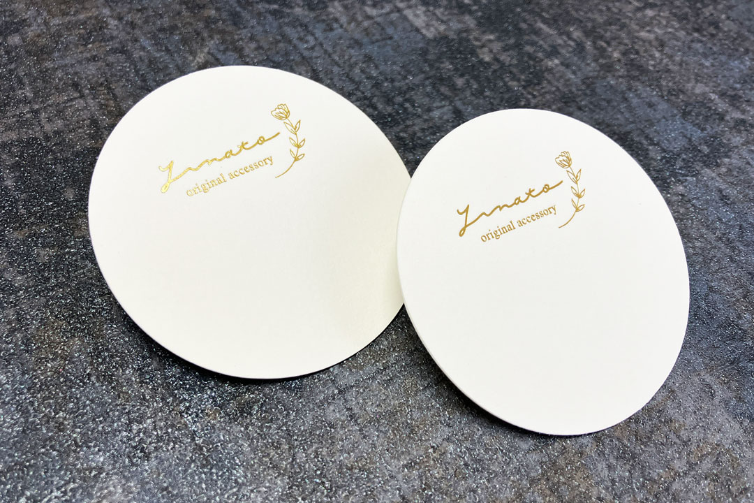 製作事例 No.28 箔押し名刺印刷のイメージ画像2